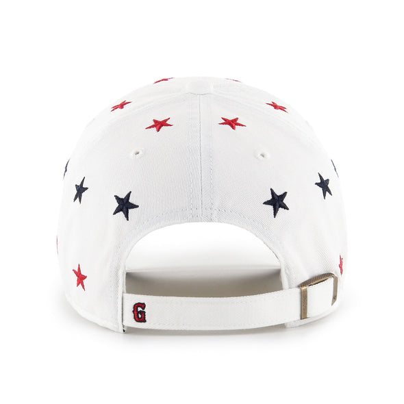 Greenville Drive 47 Brand Women's White Stars Clean Up Hat with G Logo