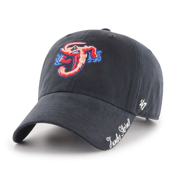 Jacksonville Jumbo Shrimp '47 Ladies Navy Miata Clean Up