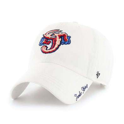 Jacksonville Jumbo Shrimp '47 Ladies White Miata Clean Up