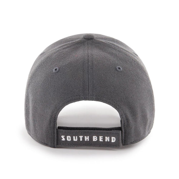 South Bend Cubs '47 Brand MVP Adjustable Cub Circle Charcoal Cap