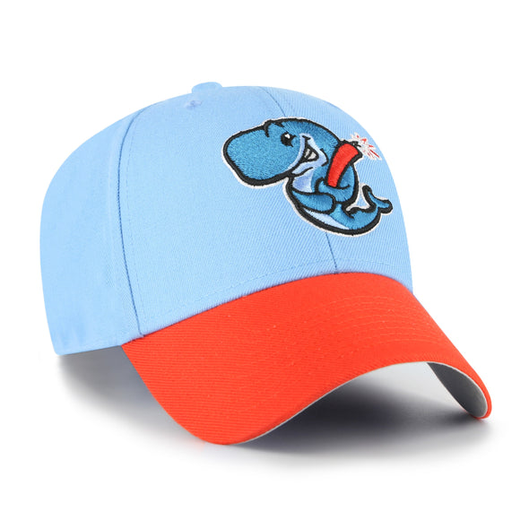 Eugene Emeralds Exploding Whales '47 Brand Two-Tone MVP Cap