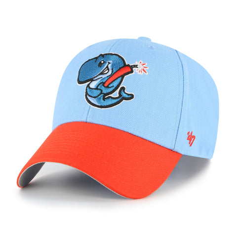 Eugene Emeralds Exploding Whales '47 Brand Two-Tone MVP Cap