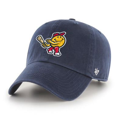 Worcester Red Sox '47 Navy Smiley CLEAN UP