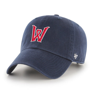 Worcester Red Sox Navy Heart W Clean Up