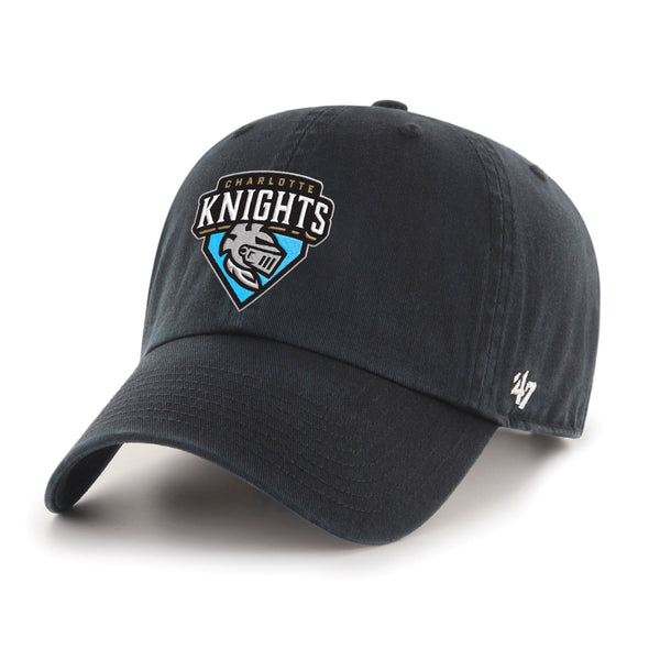 Charlotte Knights '47 Brand Black Clean Up Hat