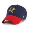 Toledo Mud Hens Real Bird Head Navy Two-Tone Cleanup Cap