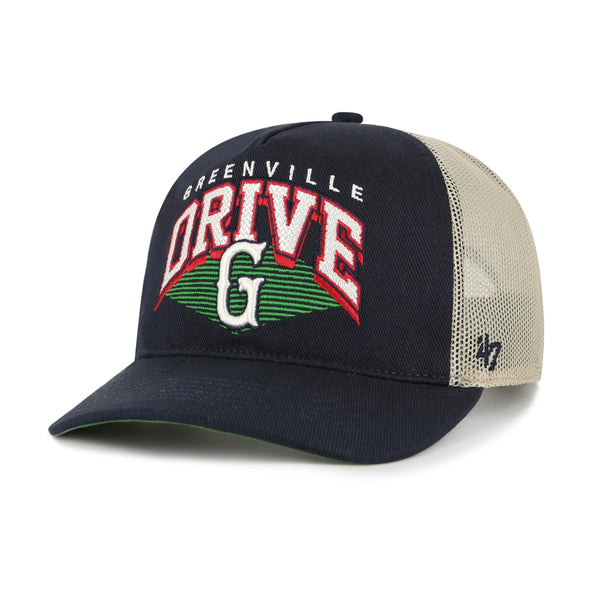 Greenville Drive 47 Brand Navy Pomona Mesh Hitch Hat