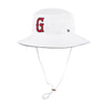 Greenville Drive 47 Brand White Panama Bucket Hat with Red G Logo