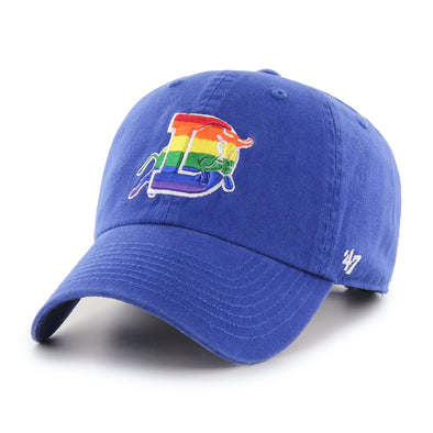 Durham Bulls 47 Brand Royal Pride Clean Up