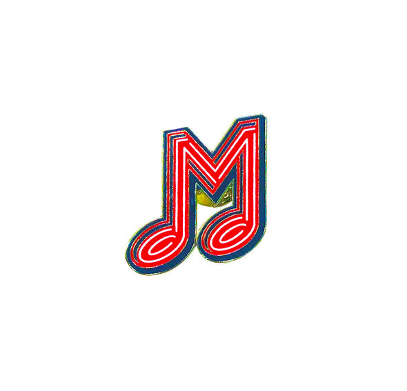 Memphis Redbirds Music M Lapel Pin