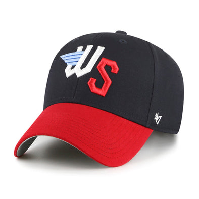 Wichita Wind Surge '47 Adult Road 2-Tone Cotton Replica MVP Cap