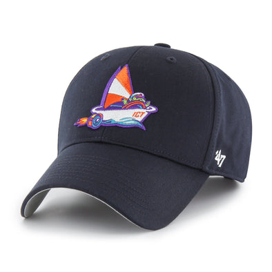 Wichita Wind Surge '47 Navy Turbo Tubs Cotton Replica MVP Cap