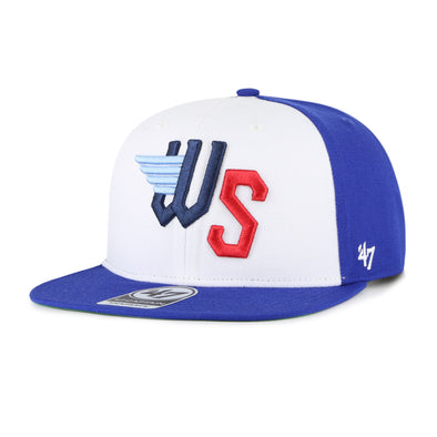 Wichita Wind Surge '47 Royal Replica Sure Shot Captain Snapback Cap