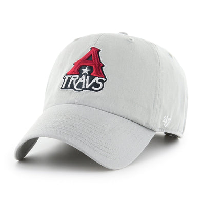 Arkansas Travelers '47 Brand Clean Up A-Travs Grey Cap
