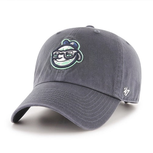 The Asheville Tourists '47 Vintage Navy Moon Head Clean Up Cap