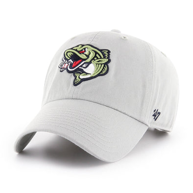 Gwinnett Stripers '47 Brand Home Logo Clean Up Cap- Grey