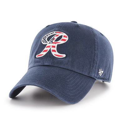 Tacoma Rainiers '47 Brand Navy Flag R Clean Up Cap