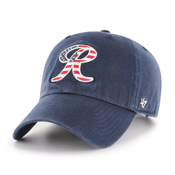 Tacoma Rainiers '47 Brand Navy Flag R Clean Up Cap