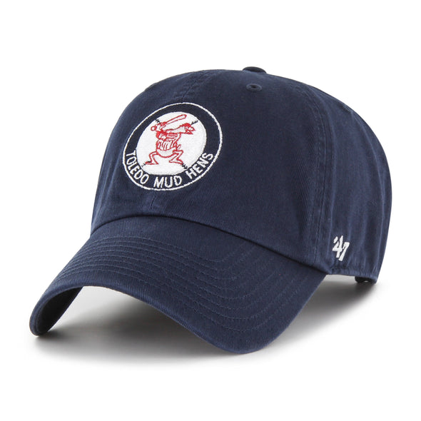 Toledo Mud Hens Navy Circle Logo Clean Up Cap