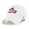 Toledo Mud Hens White Pennant Logo Clean Up Cap