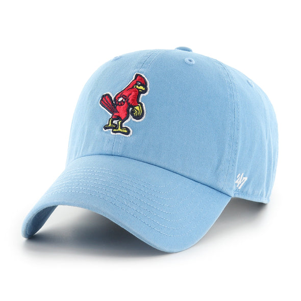 Memphis Redbirds Columbia Blue Dirty Bird '47 Clean Up Cap