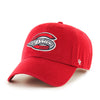 Greenville Drive 47 Brand Youth Red Clean Up Hat with Primary Logo