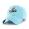 Myrtle Beach Pelicans 47 Brand Caribbean Blue Birdbat Clean Up Cap