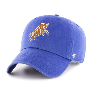 Durham Bulls 47 Brand Royal Bull City Clean Up