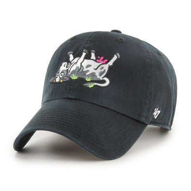 Wichita Wind Surge '47 Black Tumba Vacas Copa Clean Up Cap