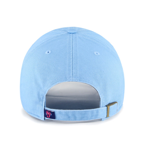 Jacksonville Jumbo Shrimp '47 Columbia Blue Clean Up