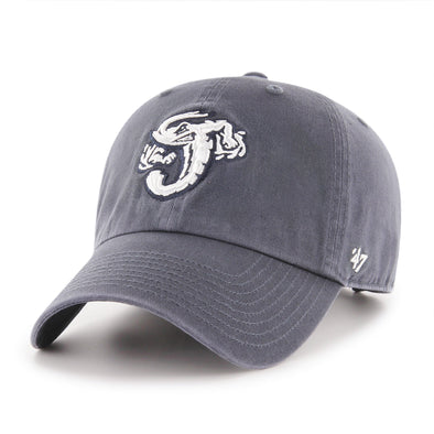 Jacksonville Jumbo Shrimp '47 Vintage Navy Clean Up