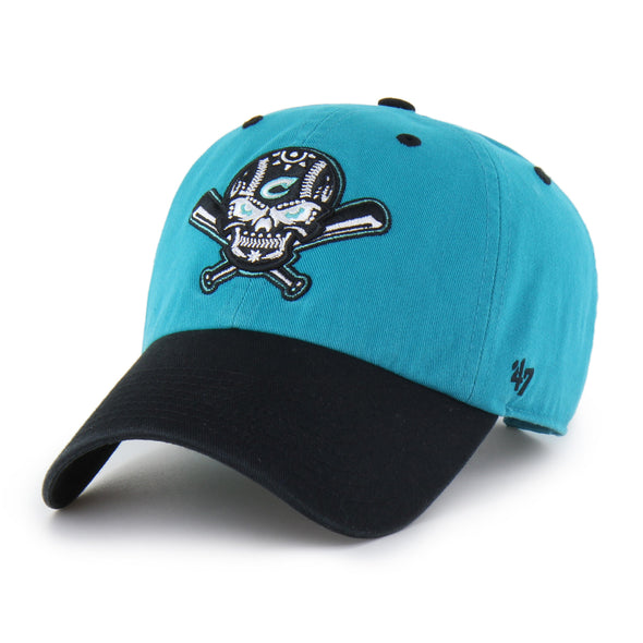 Columbus Clippers 47 Brand Copa Teal/Black Clean Up