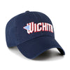 Wichita Wind Surge '47 Navy Script Clean Up Cap