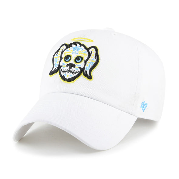 Charleston RiverDogs '47 Clean Up Perros Santos White Cap