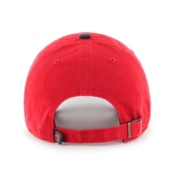 Red Patriotic Sea Dogs Clean Up Adjustable Hat