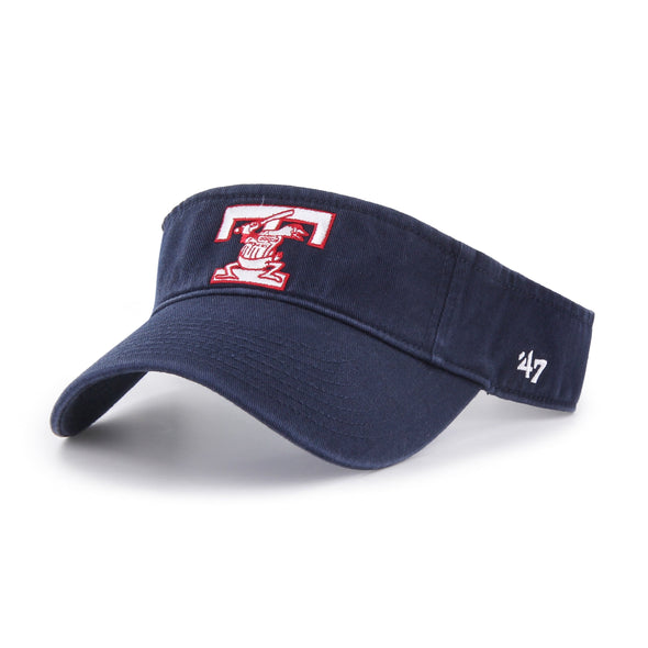 Toledo Mud Hens Navy T-Logo Clean Up Visor