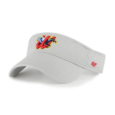 Wichita Wind Surge '47 Grey Home Clean Up Visor