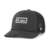 Black Rumble Rope 47 Trucker