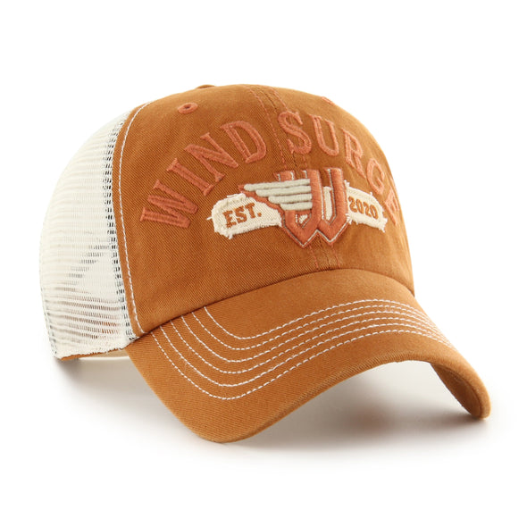 Wichita Wind Surge '47 Burnt Orange Riverbank Trawler Clean Up Cap