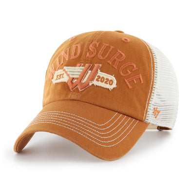 Wichita Wind Surge '47 Burnt Orange Riverbank Trawler Clean Up Cap