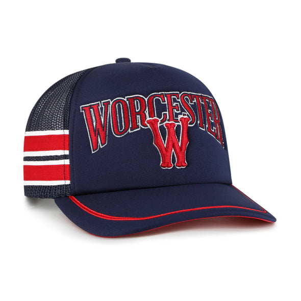 Worcester Red Sox Navy Sideband Trucker