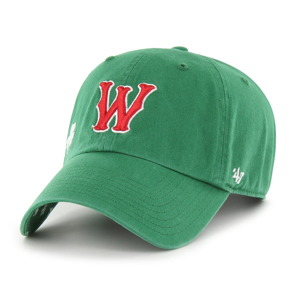 Worcester Red Sox  Green SPD Shamrock Clean up