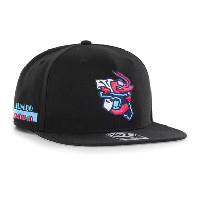 Jacksonville Jumbo Shrimp '47 Vice Sure Shot Captain Snapback