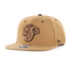 Jacksonville Jumbo Shrimp '47 Toffee Captain Snapback