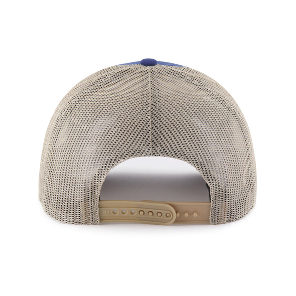 '47 Trucker Cap with Leather Logo Patch Vintage Royal