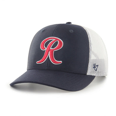 Tacoma Rainiers '47 Brand Youth Navy Primary Trucker Cap