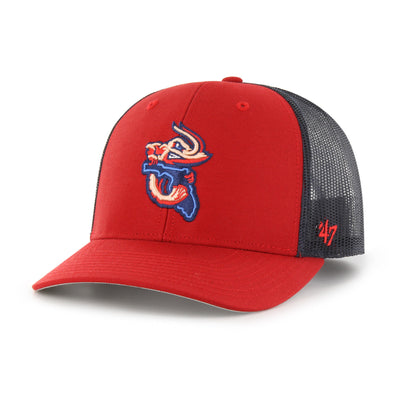 Jacksonville Jumbo Shrimp '47 Red/Navy Trucker