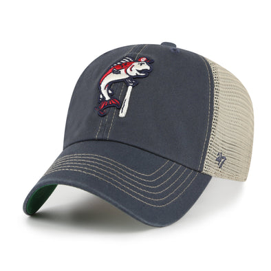 Tacoma Rainiers '47 Brand Navy Slammin' Sam Trawler Clean Up Cap