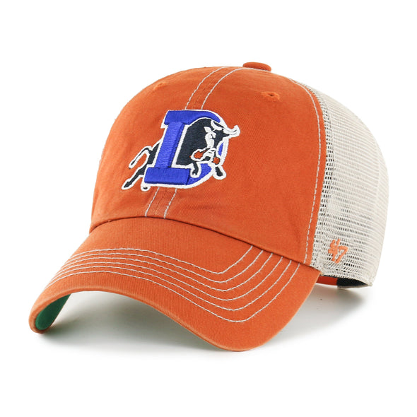 Durham Bulls 47 Brand Burnt Orange Snapback Trawler