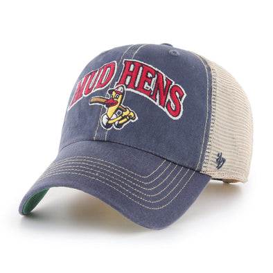 Toledo Mud Hens Navy Tuscaloosa Mesh Back Clean Up Cap